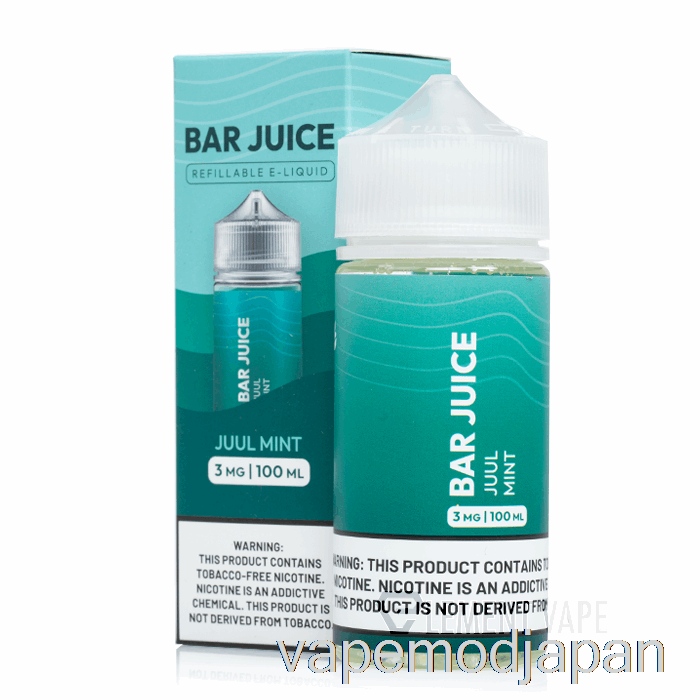 Vape Japan Juul Mint - バージュース - 100ml 3mg